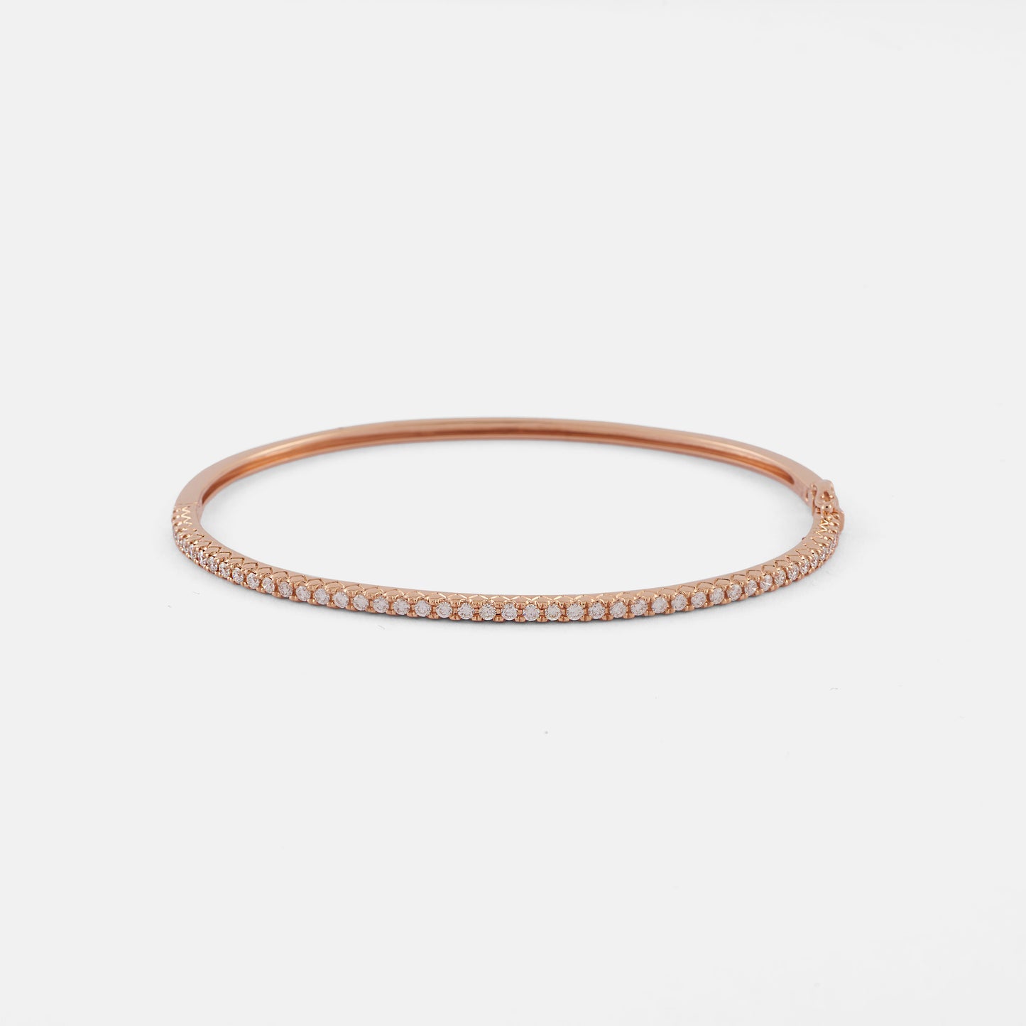 Rose Dainty Diamond Bangle