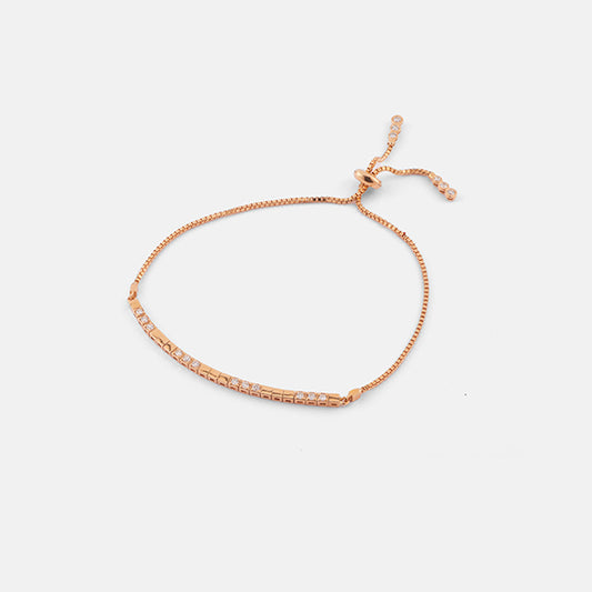 Bar Rose Bracelet