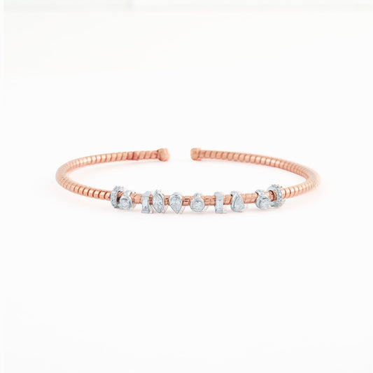 Floating Diamond Bracelet