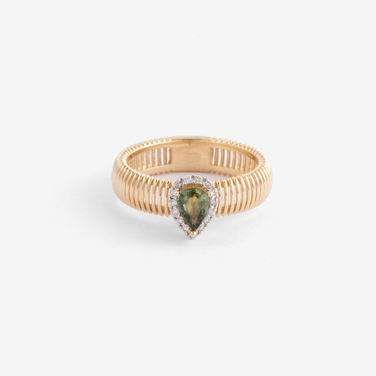 Green Sapphire Wave