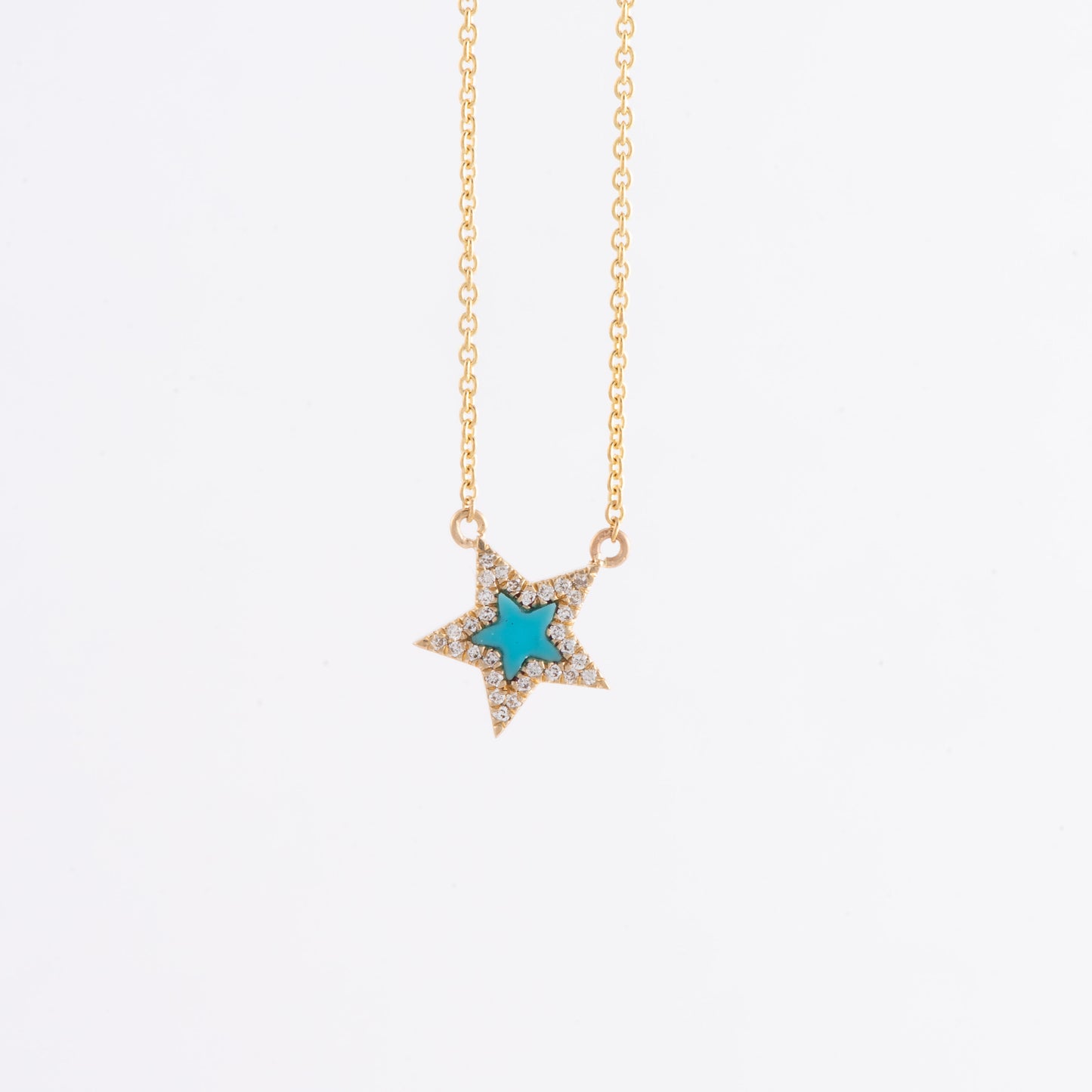 Starburst Turquoise Mini Necklace