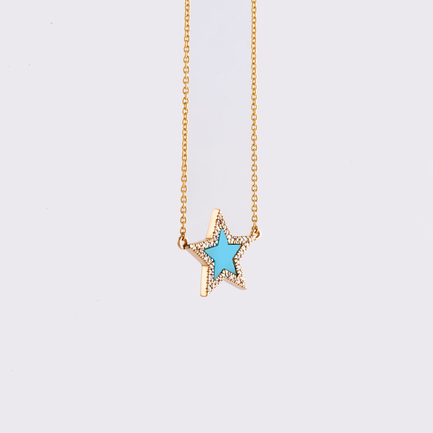 Starburst Turquoise Mini Necklace