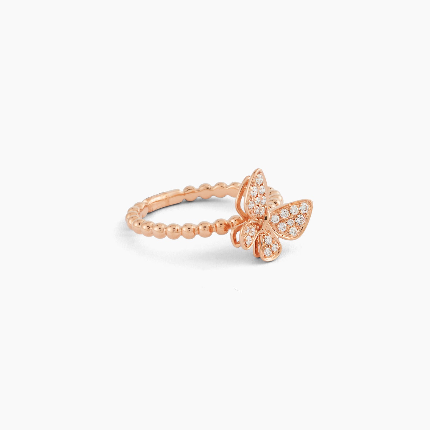 Butterfly Bead Ring