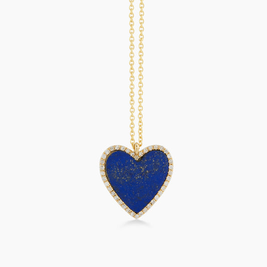 Heart Blue Lapis Small