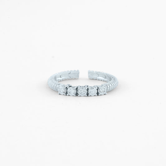 Rope Diamond Band