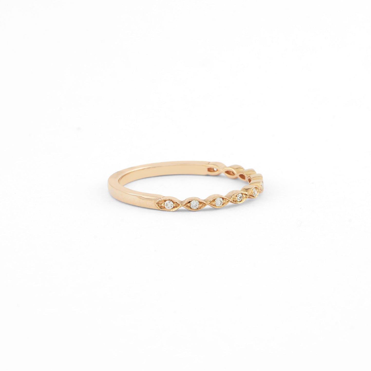 Twist Band Yellow Gold