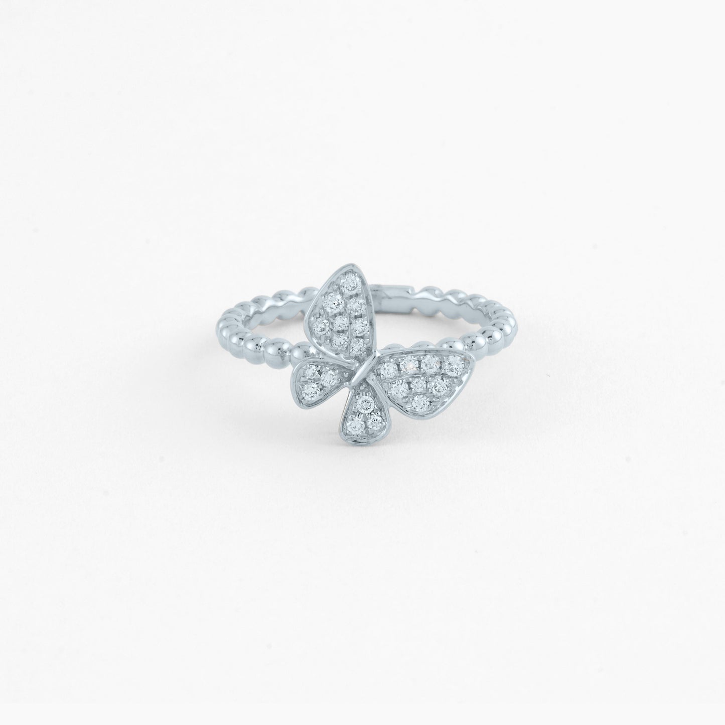 Butterfly Bead Ring